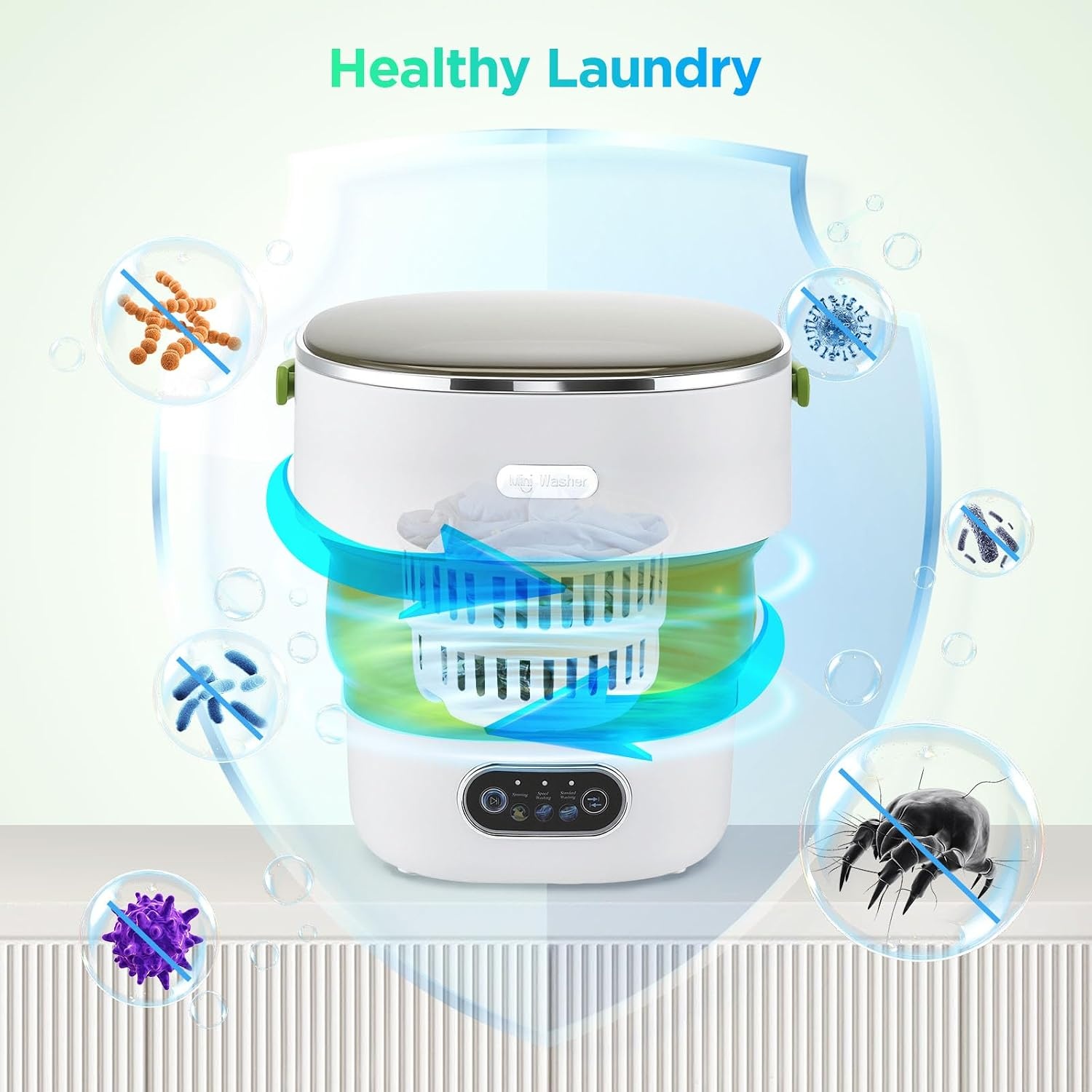 mini wasmachine
