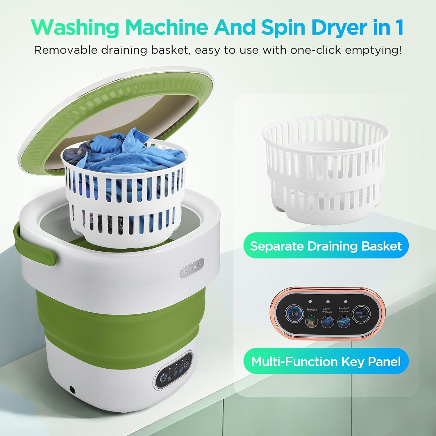 mini wasmachine