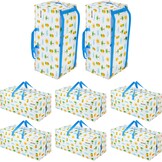 VENO 4-pack verhuiszakken Heavy-Duty extra groot met rugzakriemen, benodigdheden voor verhuizing, sterke handgrepen en ritssluitingen, kledingopslag, verpakking, waszakken, herbruikbaar en duurzaam