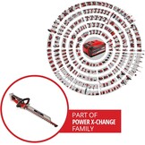 Einhell Professional Accu Heggenschaar GP-CH 18/61 Li BL - 61 cm - Rood - Zonder accu