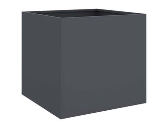 vidaXL Plantenbak 42x40x39 cm staal antracietkleurig
