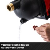 Einhell Accu-Tuinpomp AQUINNA 36/30 Set - Rood/Zwart - Inclusief 4 meter zuigslang