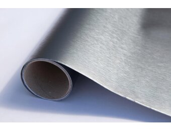 d-c-fix Zelfklevende Meubelfolie - Staalgrijs Metallic Look - 67,5 cm x 150 cm