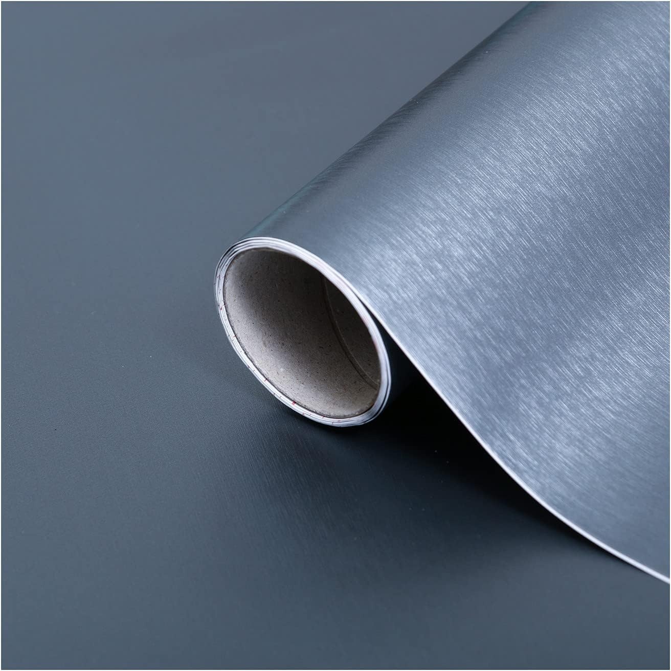 d-c-fix Zelfklevende Meubelfolie - Staalgrijs Metallic Look - 67,5 cm x 150 cm