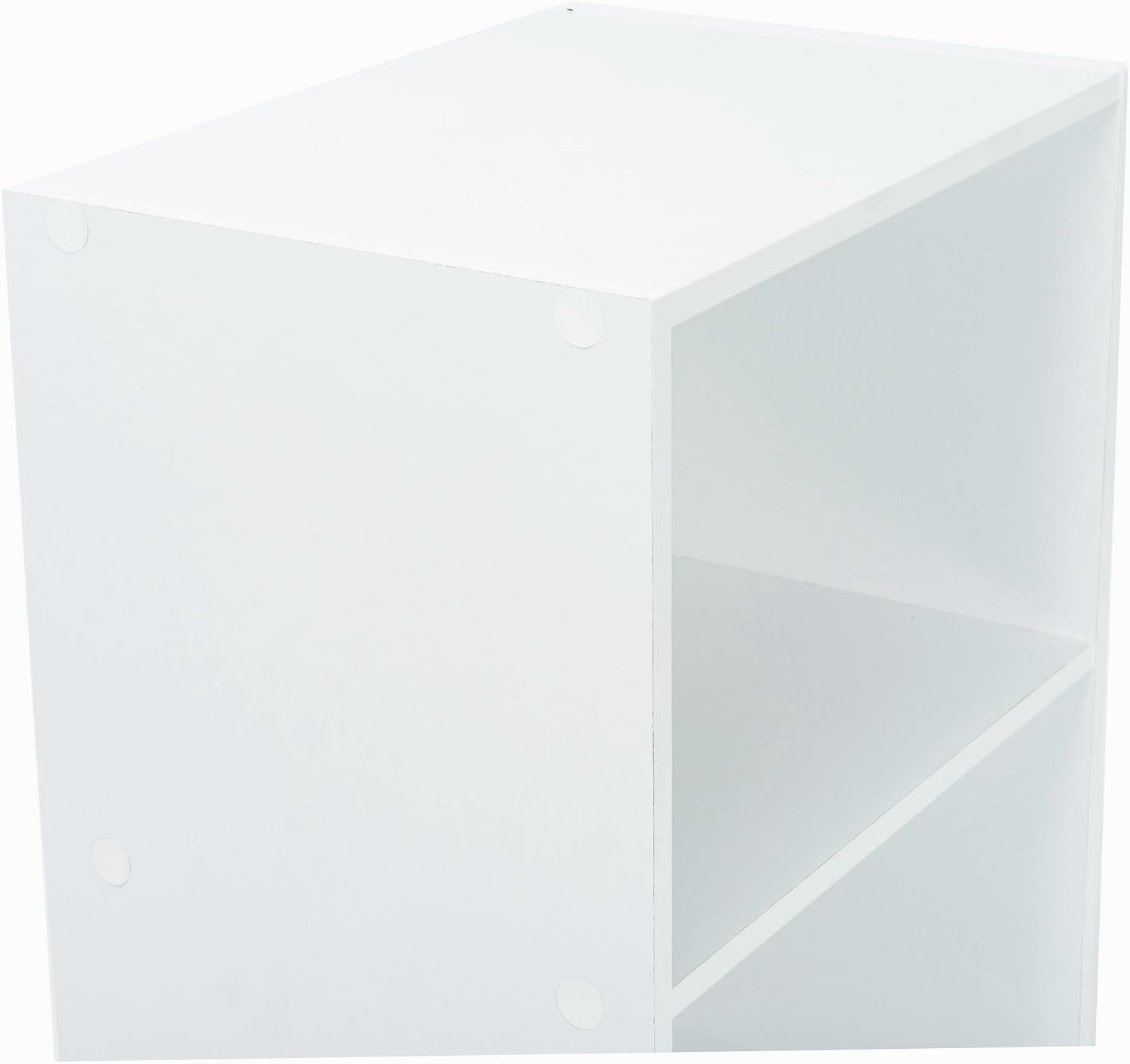 WerkaPro 9669 – opbergkast – 54 x 40 x 29 cm – wit – 2 holletjes – levering in een set