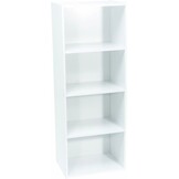 WerkaPro 9669 – opbergkast – 54 x 40 x 29 cm – wit – 2 holletjes – levering in een set