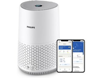 Philips Air Purifier 600 Series Luchtzuiveraar - Tot 44m2 - Wit/Beige