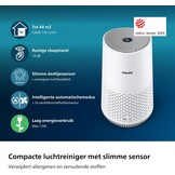 Philips Air Purifier 600 Series Luchtzuiveraar - Tot 44m2 - Wit/Beige