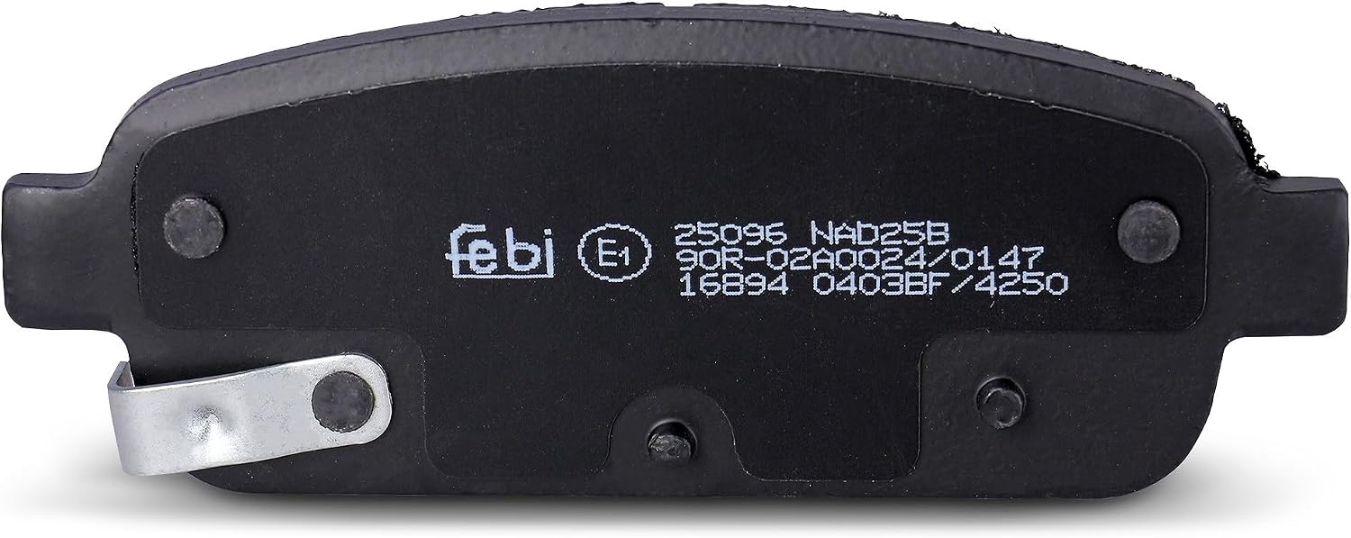 febi bilstein 16894 Remblokkenset voor de achteras met bevestigingsmateriaal