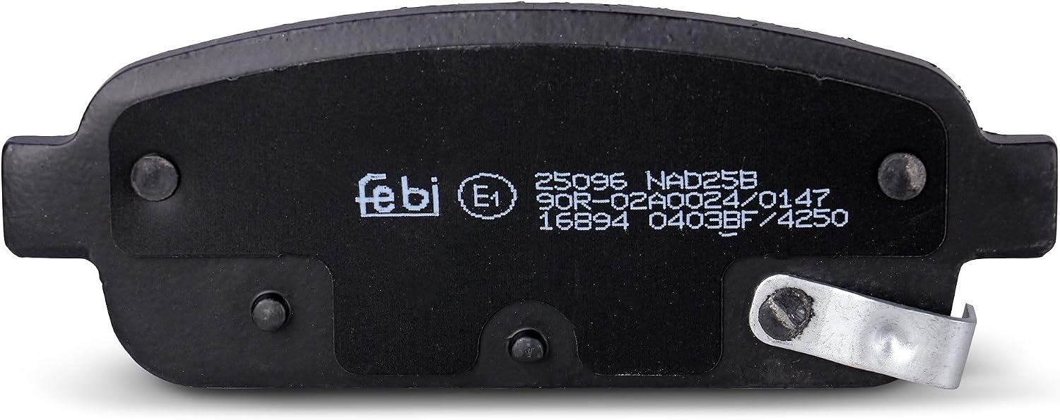 febi bilstein 16894 Remblokkenset voor de achteras met bevestigingsmateriaal