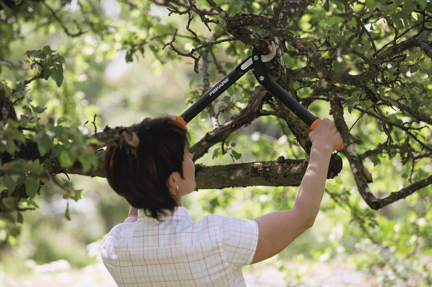 Fiskars PowerGear II Bypass-takkenschaar voor vers hout