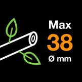 Fiskars PowerGear II Bypass-takkenschaar voor vers hout