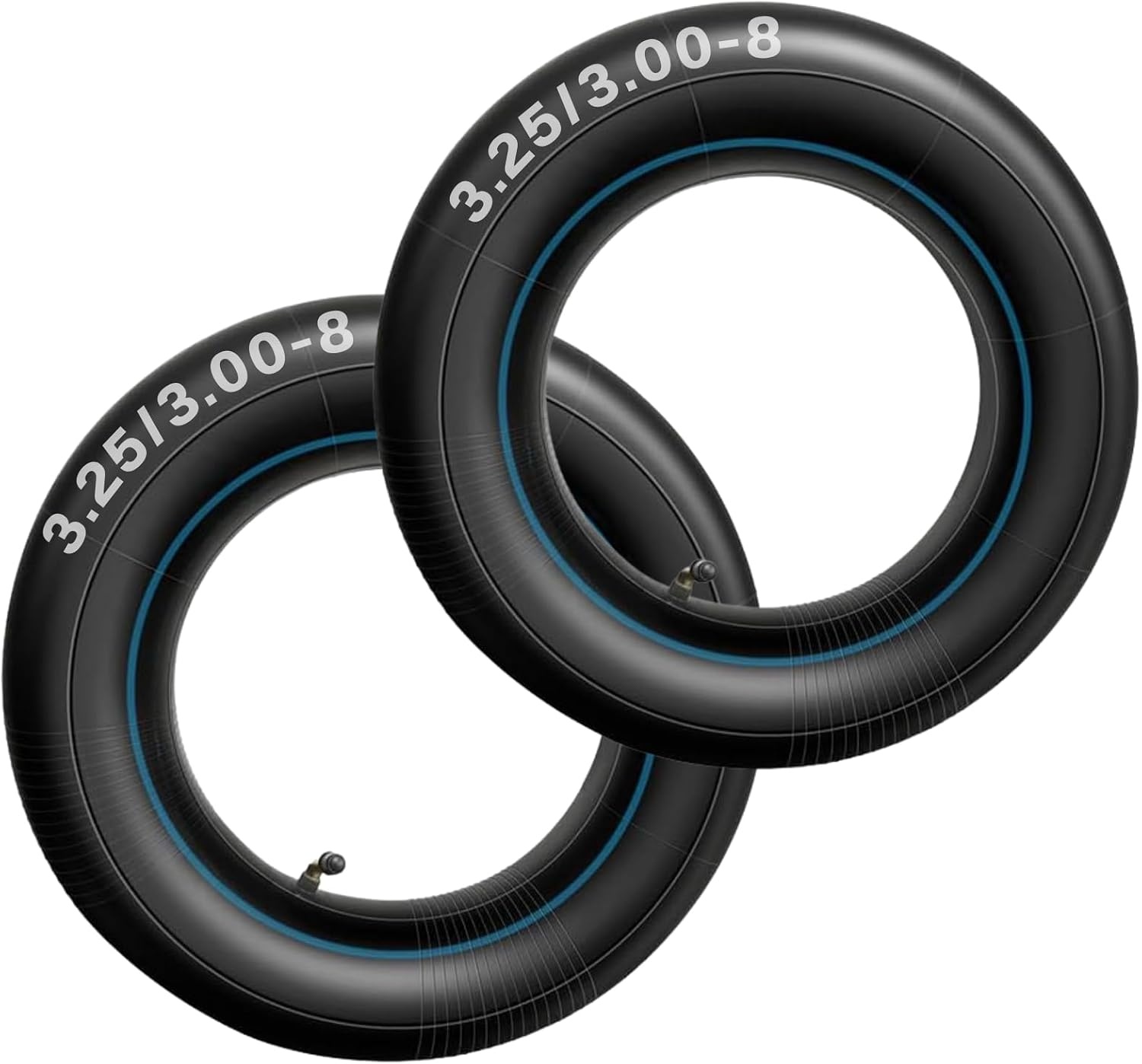 2x Binnenband 3.00/3.25-8 inch met TR87 ventiel voor kruiwagen en steekwagen