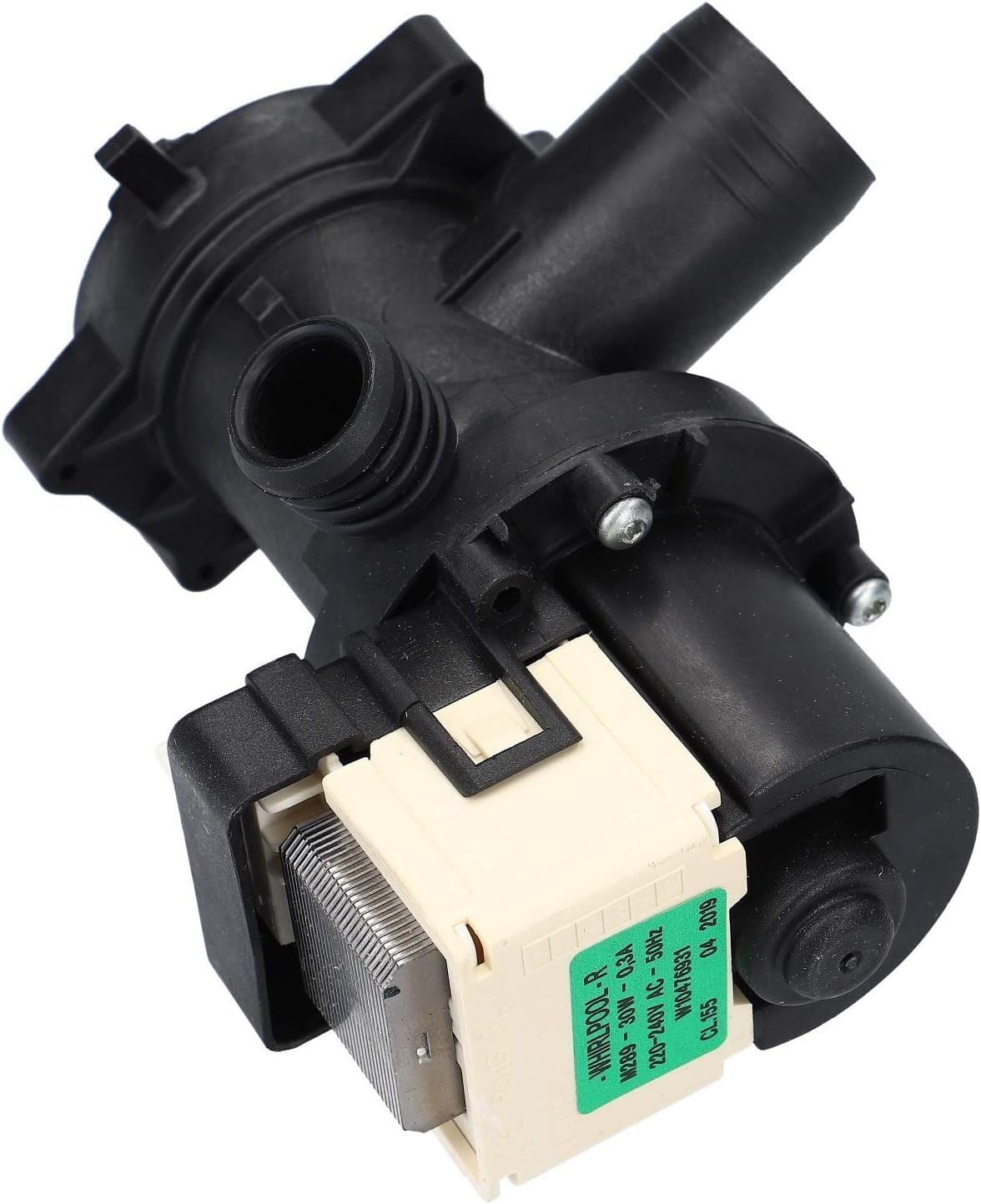 Originele Bauknecht Whirlpool Whirlpool afvoerpomp voor wasmachine 48101058484942