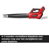 Einhell Professional Accu Bladblazer GP-LB 36/230 Li E BL-Solo - Rood/Zwart - 230 km/u - Zonder Accu