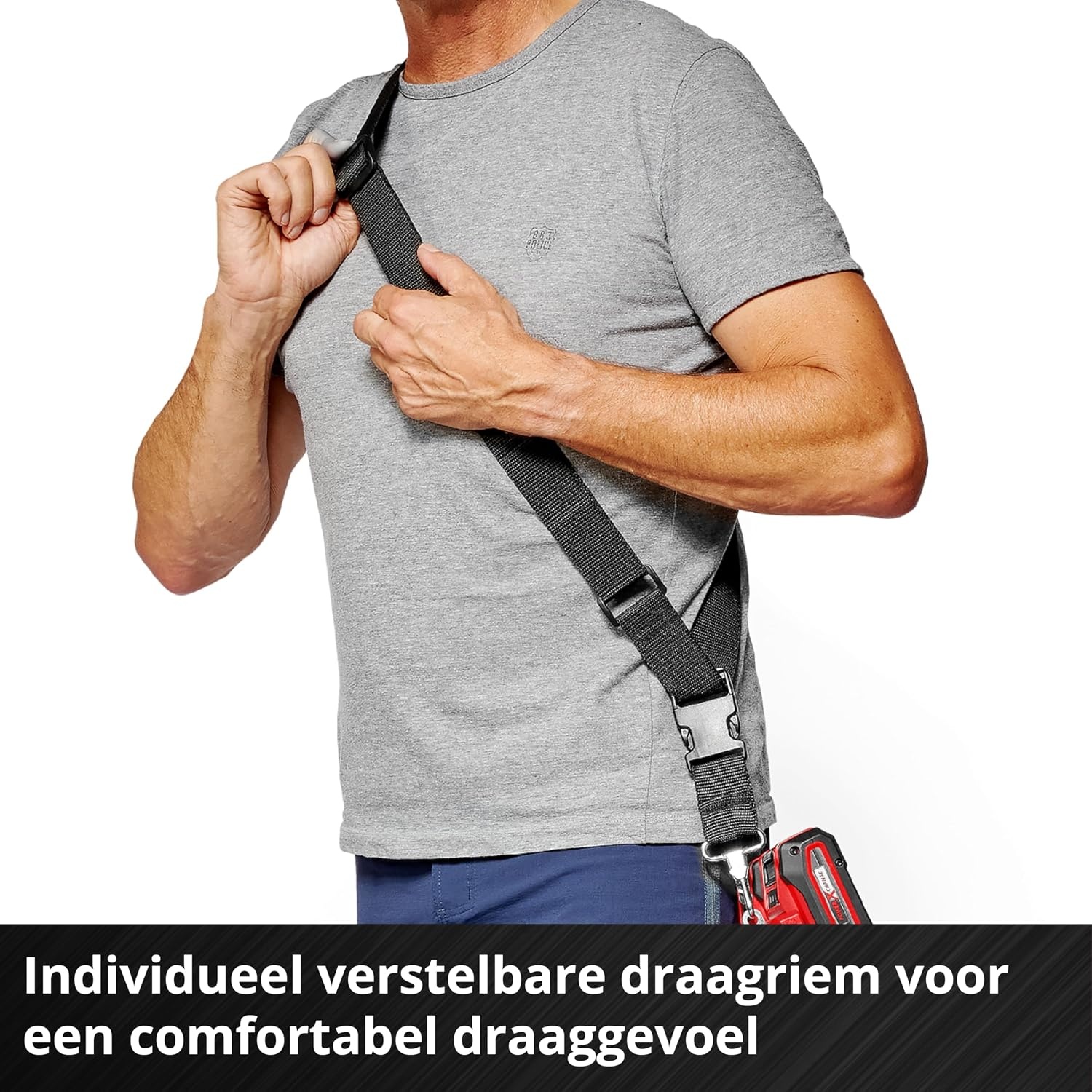 Einhell Professional Accu Bladblazer GP-LB 36/230 Li E BL-Solo - Rood/Zwart - 230 km/u - Zonder Accu