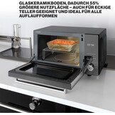 ProfiCook PC-MWG 1204 Magnetron met Grill - 23 liter - Zwart