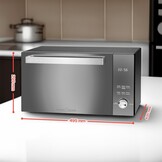 ProfiCook PC-MWG 1204 Magnetron met Grill - 23 liter - Zwart