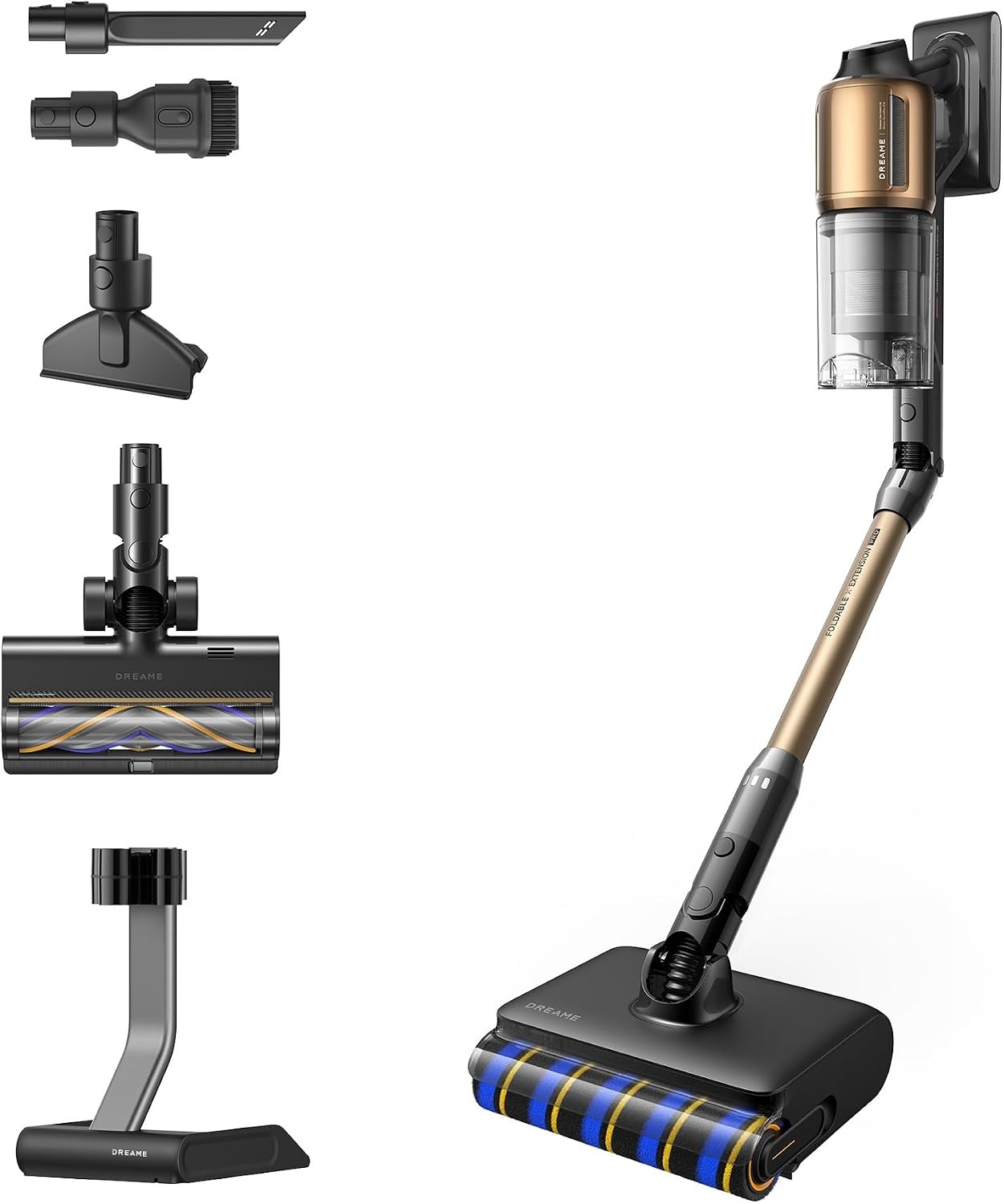 DREAME Z30 Pro Aqua-A Snoerloze Stofzuiger, nat & droog, 28 000 Pa/310AW