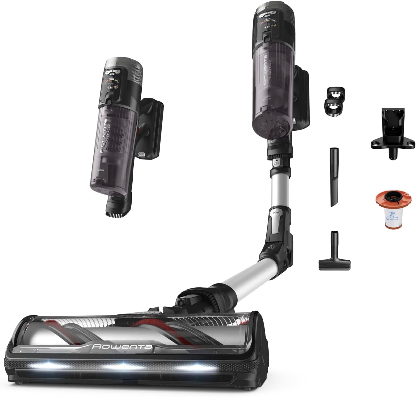 Rowenta X-Force Flex 13.60 RH9A36WV Steelstofzuiger - Paars/Zwart