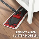 Vileda Ultramax Turbo Complete Set - Vlakmop met Emmer - Wit/Rood