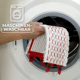 Vileda Ultramax Turbo Complete Set - Vlakmop met Emmer - Wit/Rood