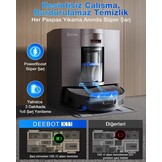 ECOVACS X11 OMNICYCLONE Robotstofzuiger met dweilfunctie – 19500 Pa – Zwart