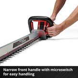 Einhell Accu Heggenschaar GE-CH 18/60 Li - 60 cm - Rood - Exclusief Accu en Lader