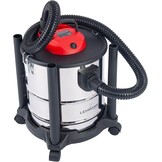LEHMANN Haddo Industriële Stofzuiger 2000 Watt - 20 Liter - Aszuiger - Zilver