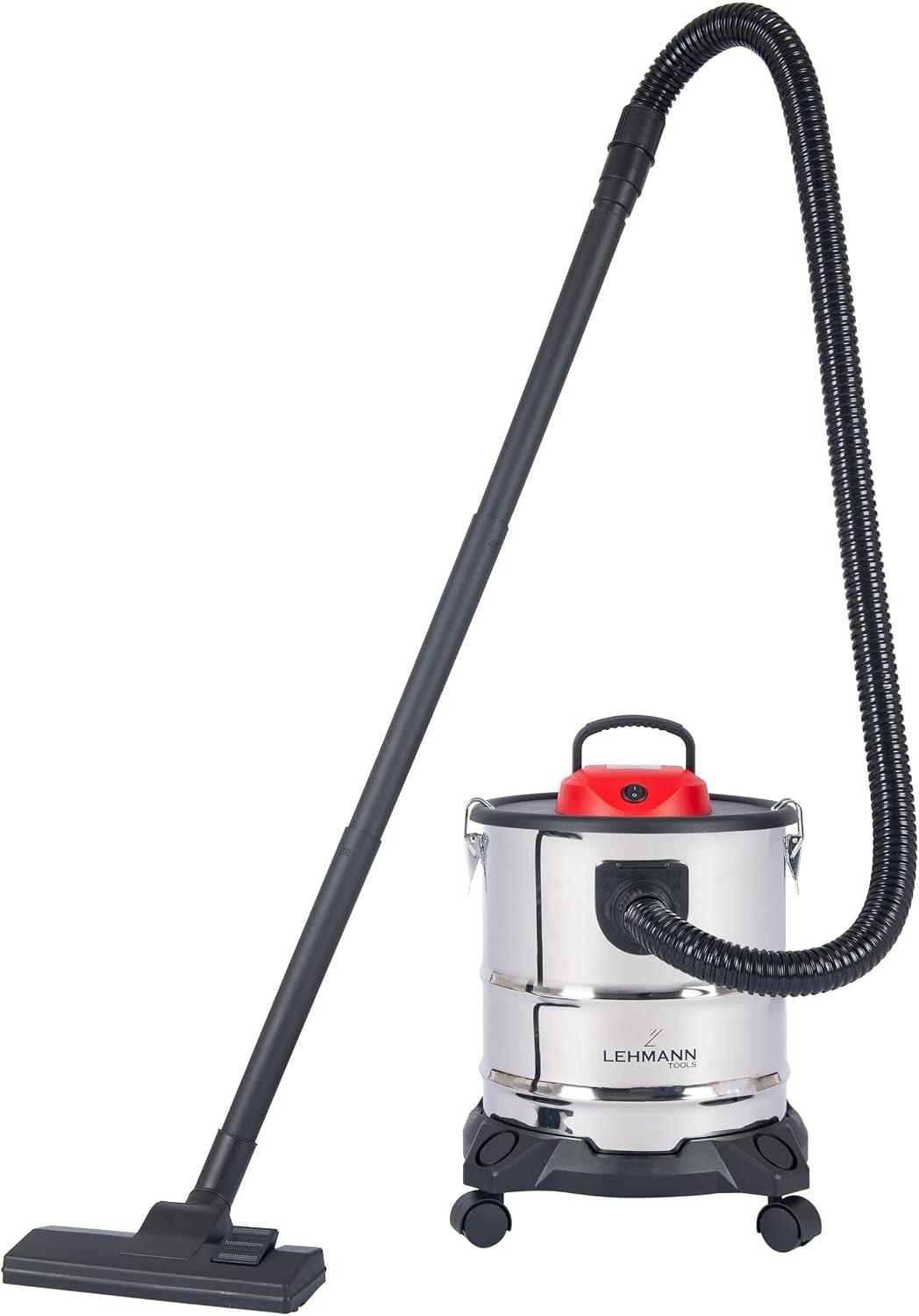 LEHMANN Haddo Industriële Stofzuiger 2000 Watt - 20 Liter - Aszuiger - Zilver