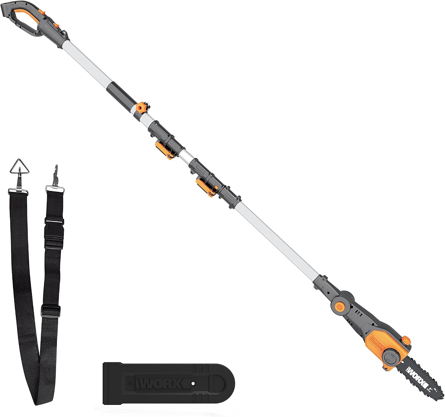 WORX WG349E.9 Accu Telescopische Hoogsnoeier 20 V - 20 cm zaagblad
