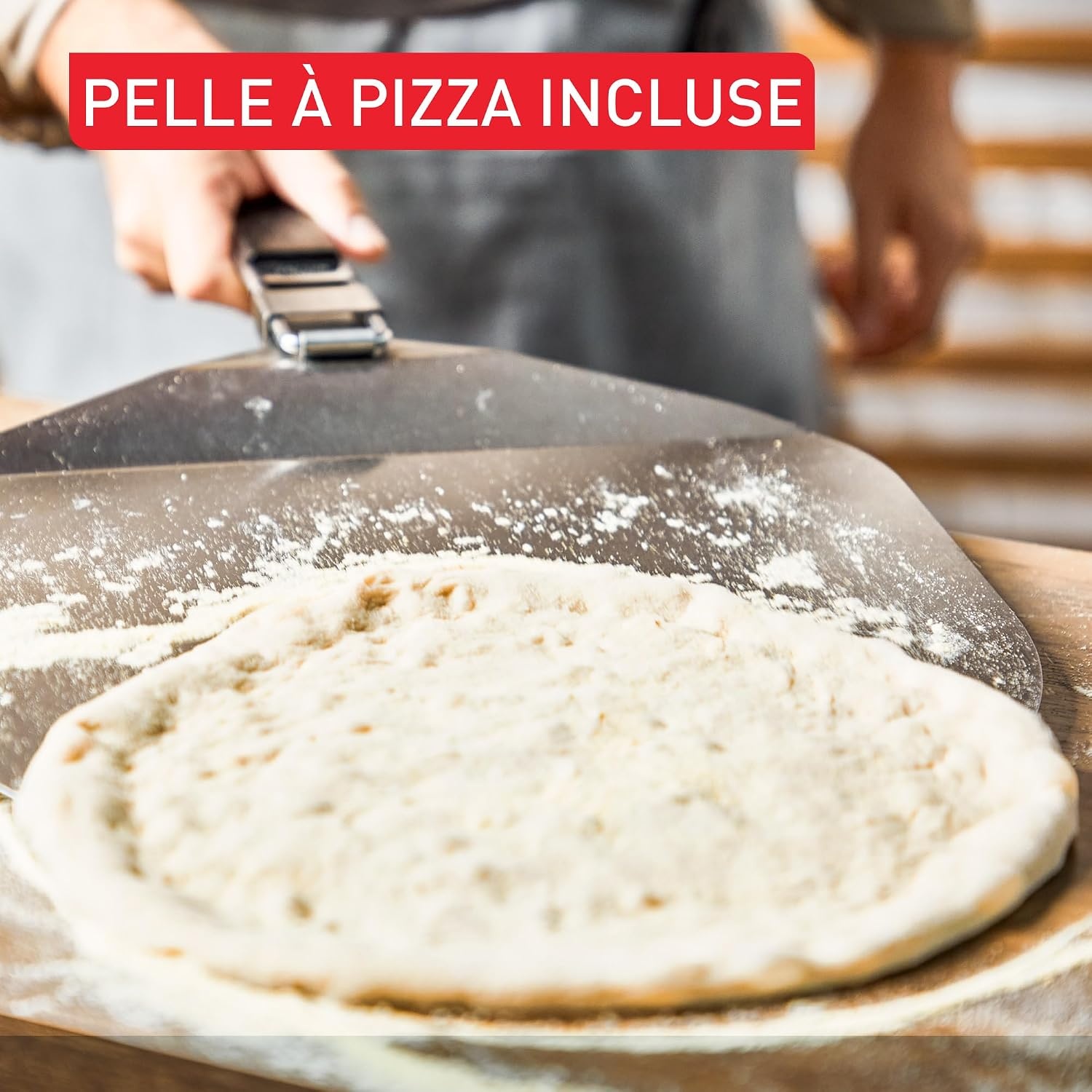 Tefal Pizza Pronto Gastoestel voor buiten 30 cm - Grijs