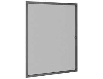 vidaXL Raamhor 80x100 cm antracietkleurig