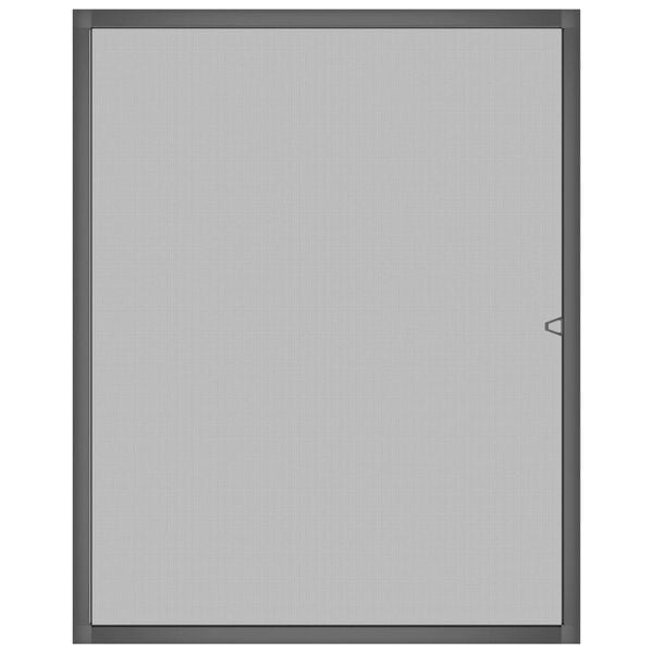 vidaXL Raamhor 80x100 cm antracietkleurig