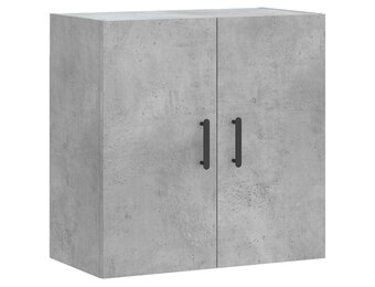 vidaXL Wandkast 60x31x60 cm bewerkt hout betongrijs