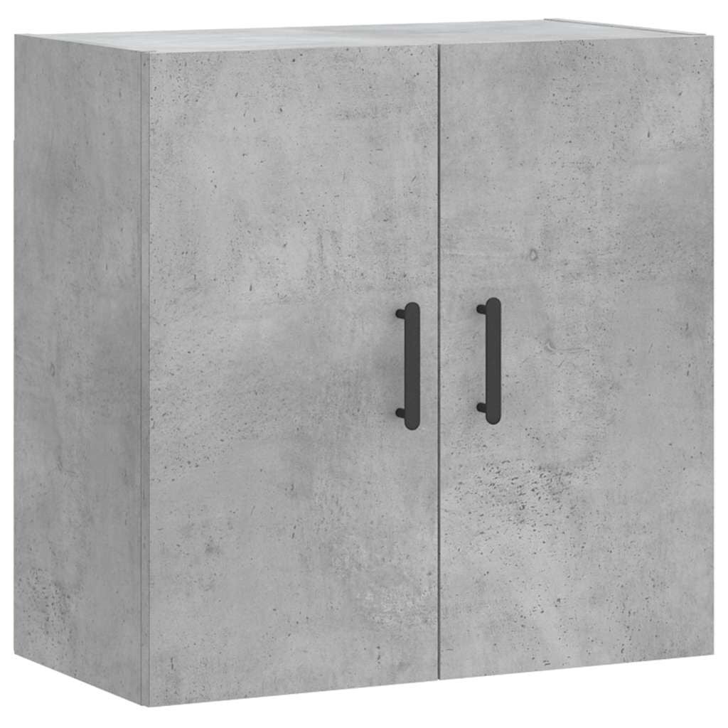 vidaXL Wandkast 60x31x60 cm bewerkt hout betongrijs