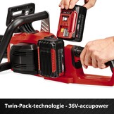 Einhell Professional Accu Kettingzaag GP-LC 36/35 Li-Solo - 35 cm zwaard - 36V
