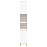 Badkamerkast Wit 30x30x190cm - 24% Korting