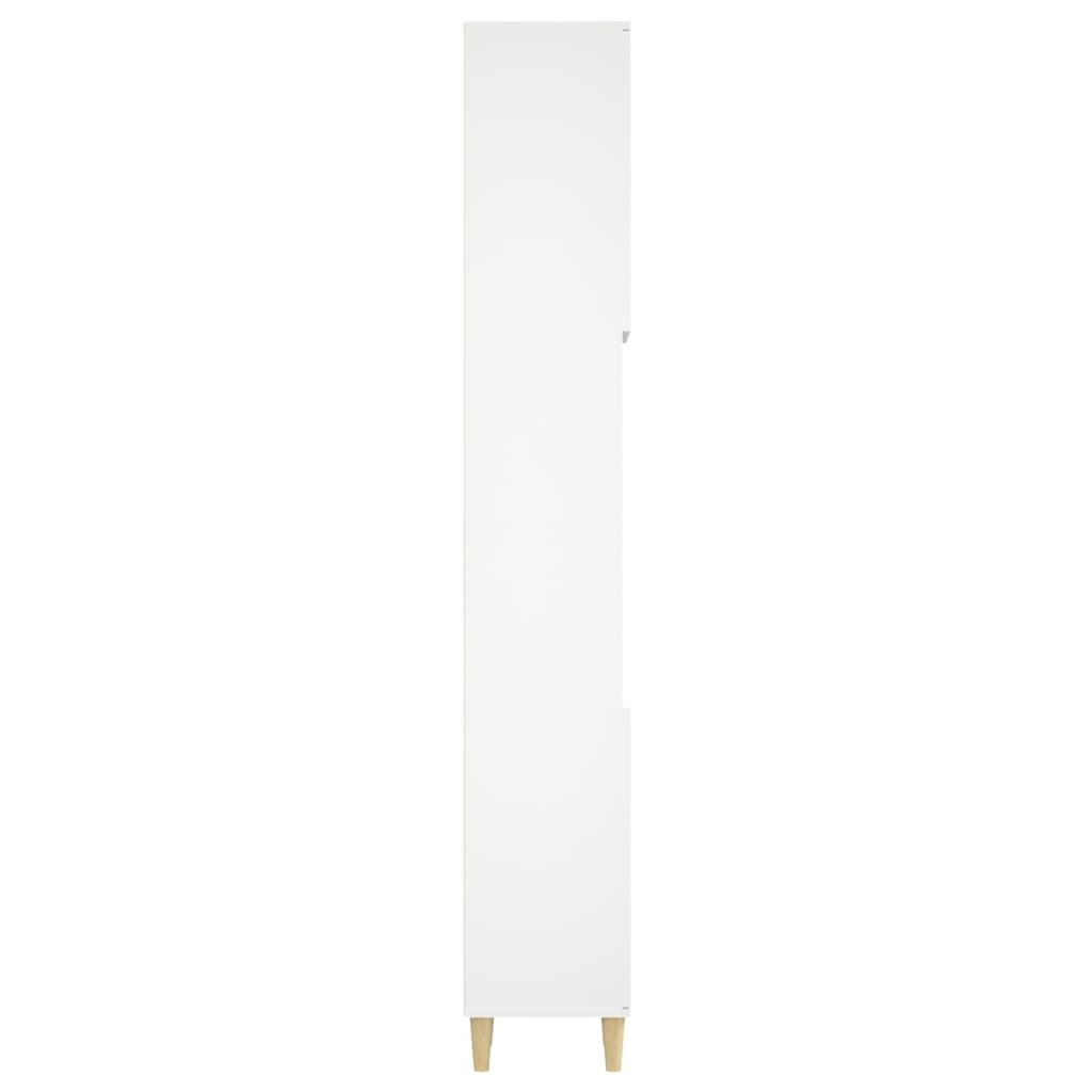 Badkamerkast Wit 30x30x190cm - 24% Korting