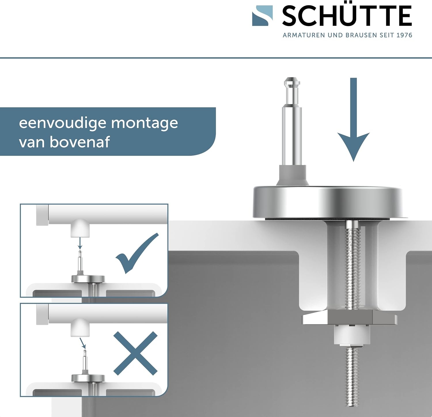 Schütte 82710 Slim, Duroplast softclose-mechanisme, deksel met snelsluiting voor eenvoudige reiniging, zitting geschikt voor alle gangbare toiletpotten, zwart, zwart