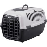 Trixie 39831 transportbox Capri 3, S: 40 × 38 × 61 cm, donkergrijs/lichtgrijs