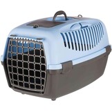 Trixie 39831 transportbox Capri 3, S: 40 × 38 × 61 cm, donkergrijs/lichtgrijs