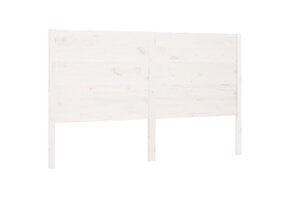 vidaXL Hoofdbord Massief Grenenhout Wit - 77% Korting!