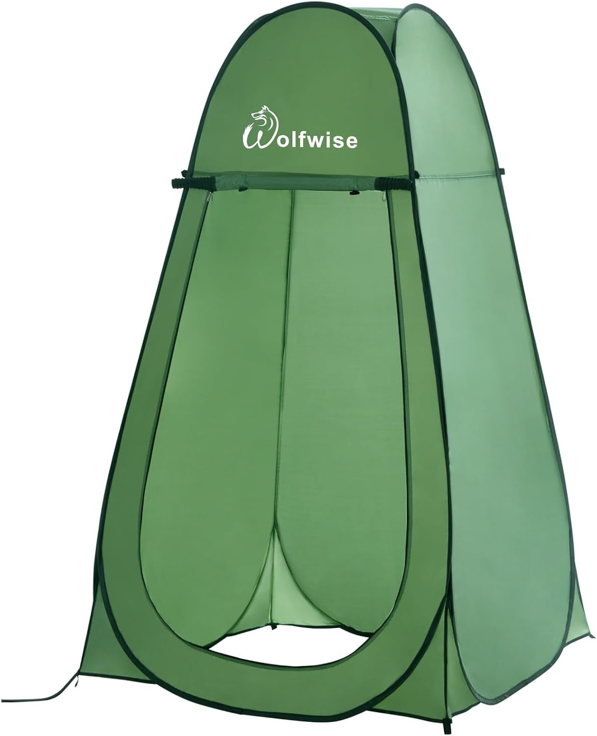 WolfWise Pop-Up Duschzelt – Kampeertent voor Douche, Toilet of Omkleden – Groen – 190 x 120 cm