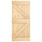 vidaXL Deur NARVIK 95x210 cm massief grenenhout