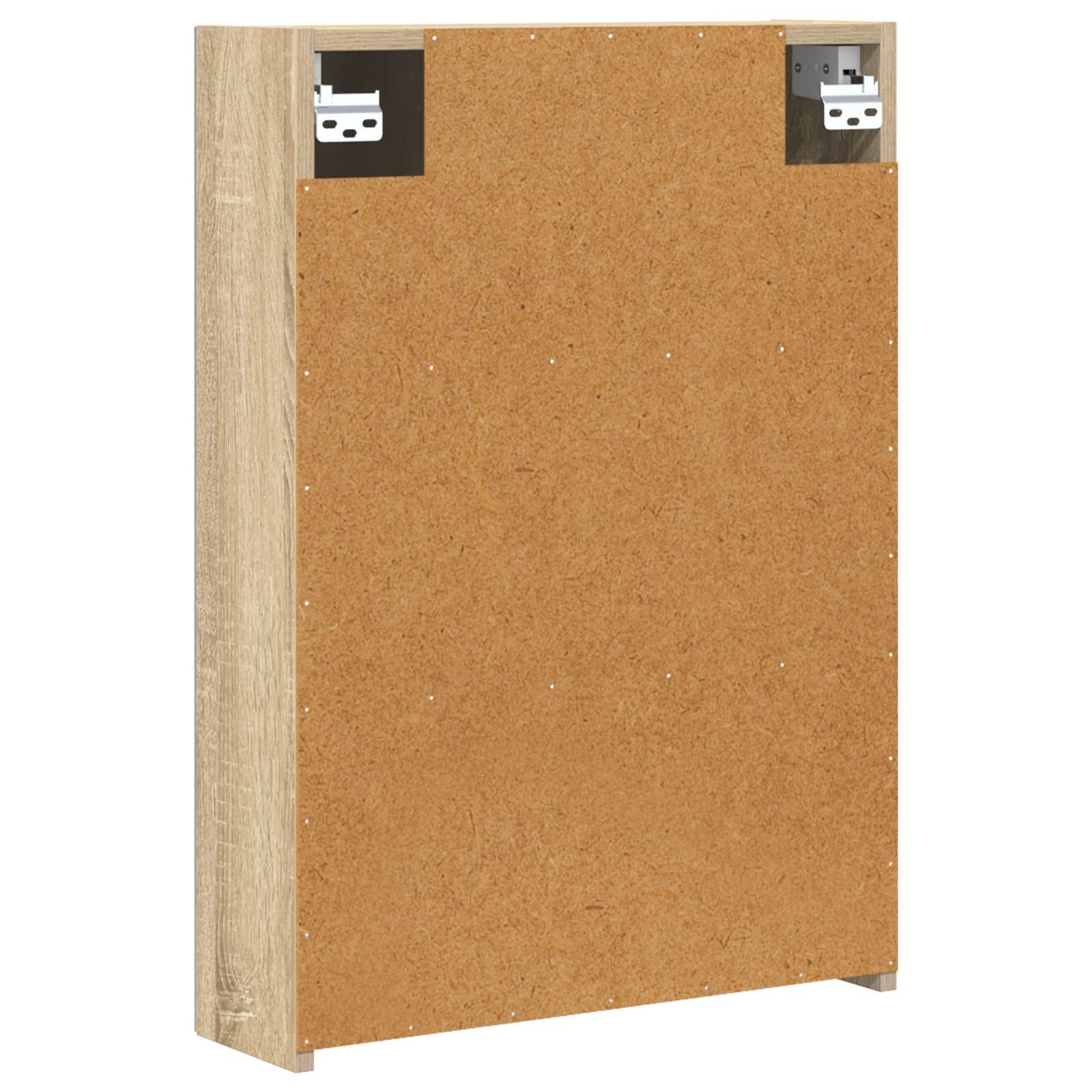 vidaXL Badkamer spiegelkast Sonoma Eiken 50 x 14,5 x 70 cm