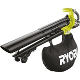 RYOBI - 18 Volt ONE+ draadloze stofzuigmachine en -versnipperaar - Borstelloos - 201 km/u - OBV18