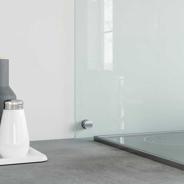 vidaXL Spatscherm keuken 80x50 cm gehard glas transparant