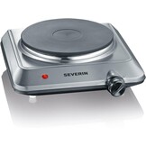 SEVERIN Compacte Kookplaat 18 cm - 1500W - RVS/Zwart