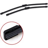 Bosch Aerotwin A297S Ruitenwisser Set voor Audi, Porsche en Volvo - 600 mm & 500 mm - Zwart